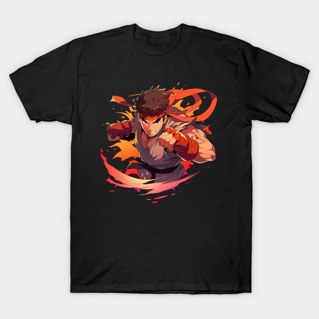 ryu T-Shirt by lets find pirate